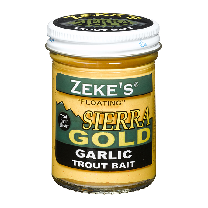 0920 Zeke's Sierra Gold Floating Trout Bait – Garlic/Yellow