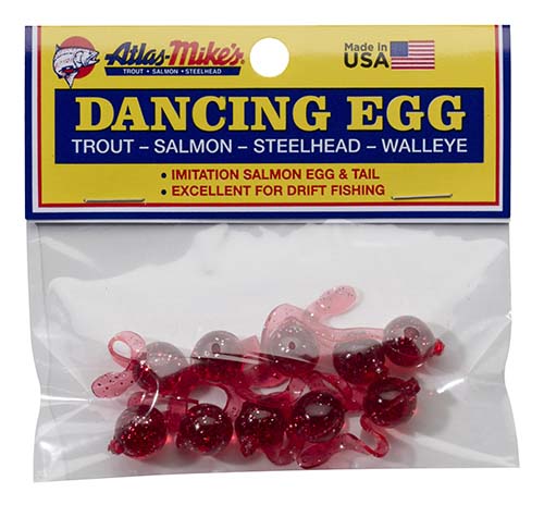 42026 Atlas-Mike's Dancing Egg Glitter Red