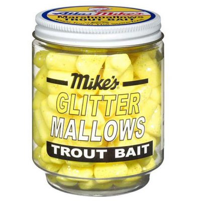 5203 Mike's Glitter Glo Mallows - Yellow/Cheese