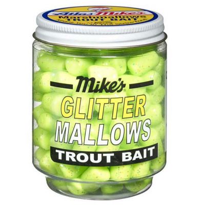 5230 Mike's Glitter Glo Mallows - Chartreuse/Garlic
