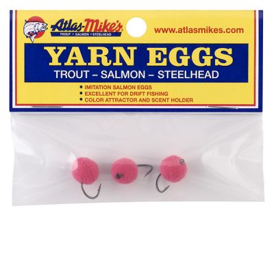PInk Yarn Eggs