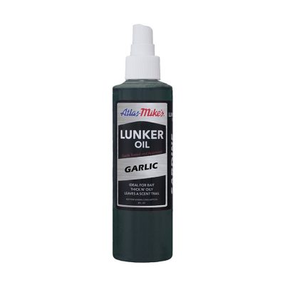 Atlas Mike's Lunker Oil 8 oz - Garlic