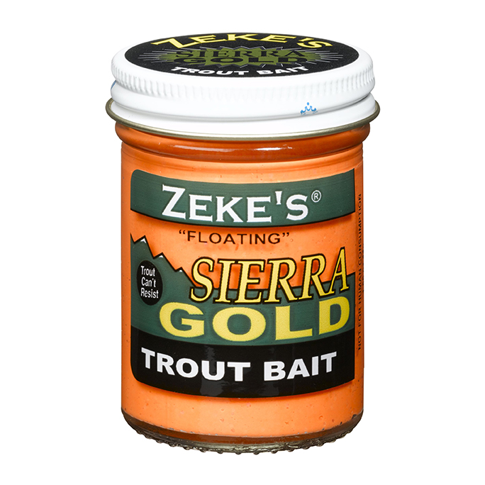 0914 Zeke's Sierra Gold Floating Trout Bait - Orange