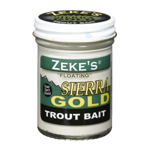 0917 Zeke's Sierra Gold Floating Trout Bait - White