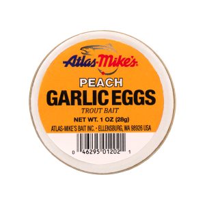 Peachy Garlic Eggs