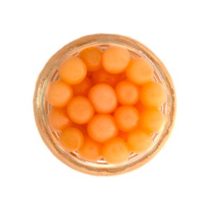 Peach Garlic Eggs