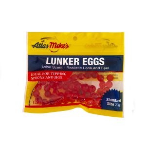 43006-12 Atlas Mike's Lunker Egg - Red