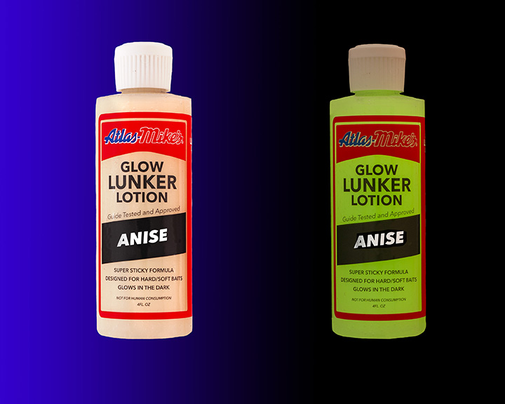 6403 Atlas Mike's Glow Lunker Lotion - Anise/Glow - Image 3