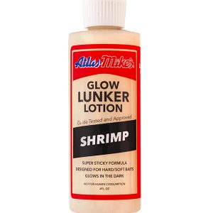 6406 Atlas Mike's Glow Lunker Lotion - Shrimp/Glow