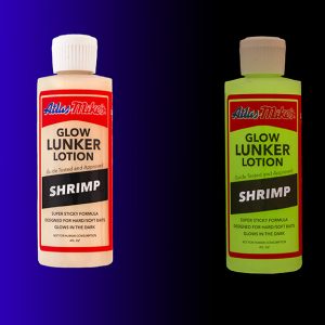 6406 Atlas Mike's Glow Lunker Lotion - Shrimp/Glow - Image 3