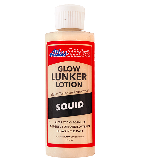 6413 Atlas Mike's Glow Lunker Lotion - Squid/Glow