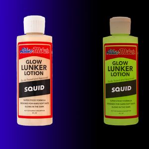 6413 Atlas Mike's Glow Lunker Lotion - Squid/Glow - Image 3