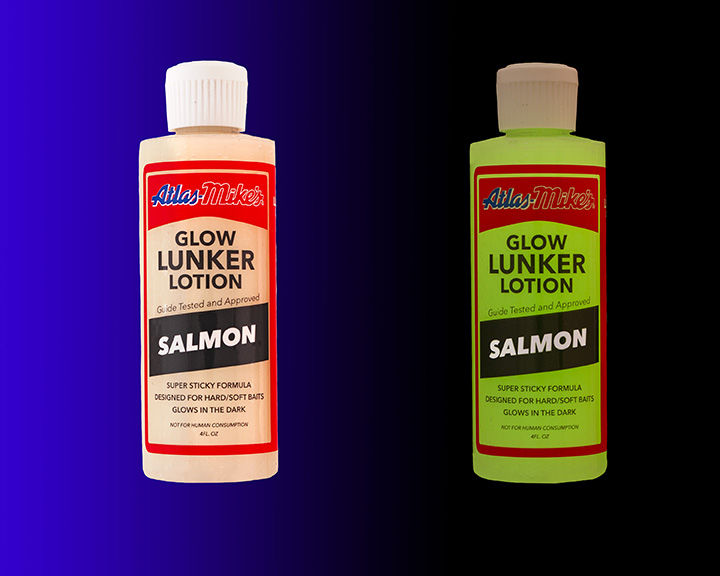 6414 Atlas Mike's Glow Lunker Lotion - Salmon/Glow - Image 3
