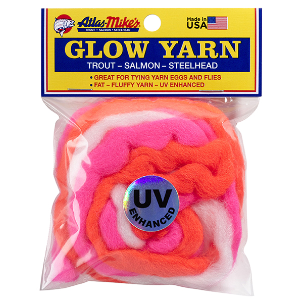 77004 Atlas MIke's UV Glow Yarn - Rainbow