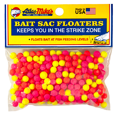 99008 Atlas Mike's Bait Sac Floaters - Assorted