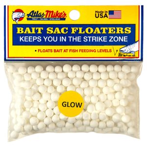 99021 Atlas Mike's Bait Sac Floaters - Glow in the Dark