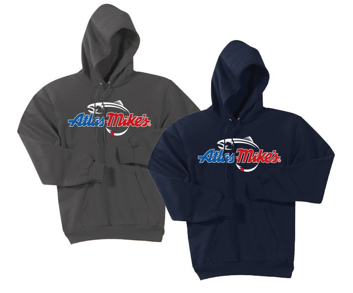 Atlas Mikes Fleece Pullover Hooded Sweatshirt