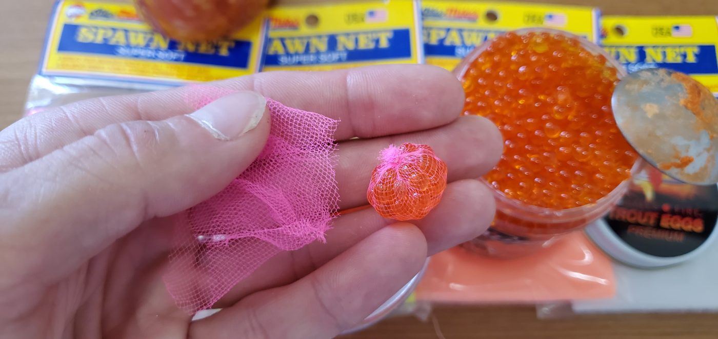 eggs and netting